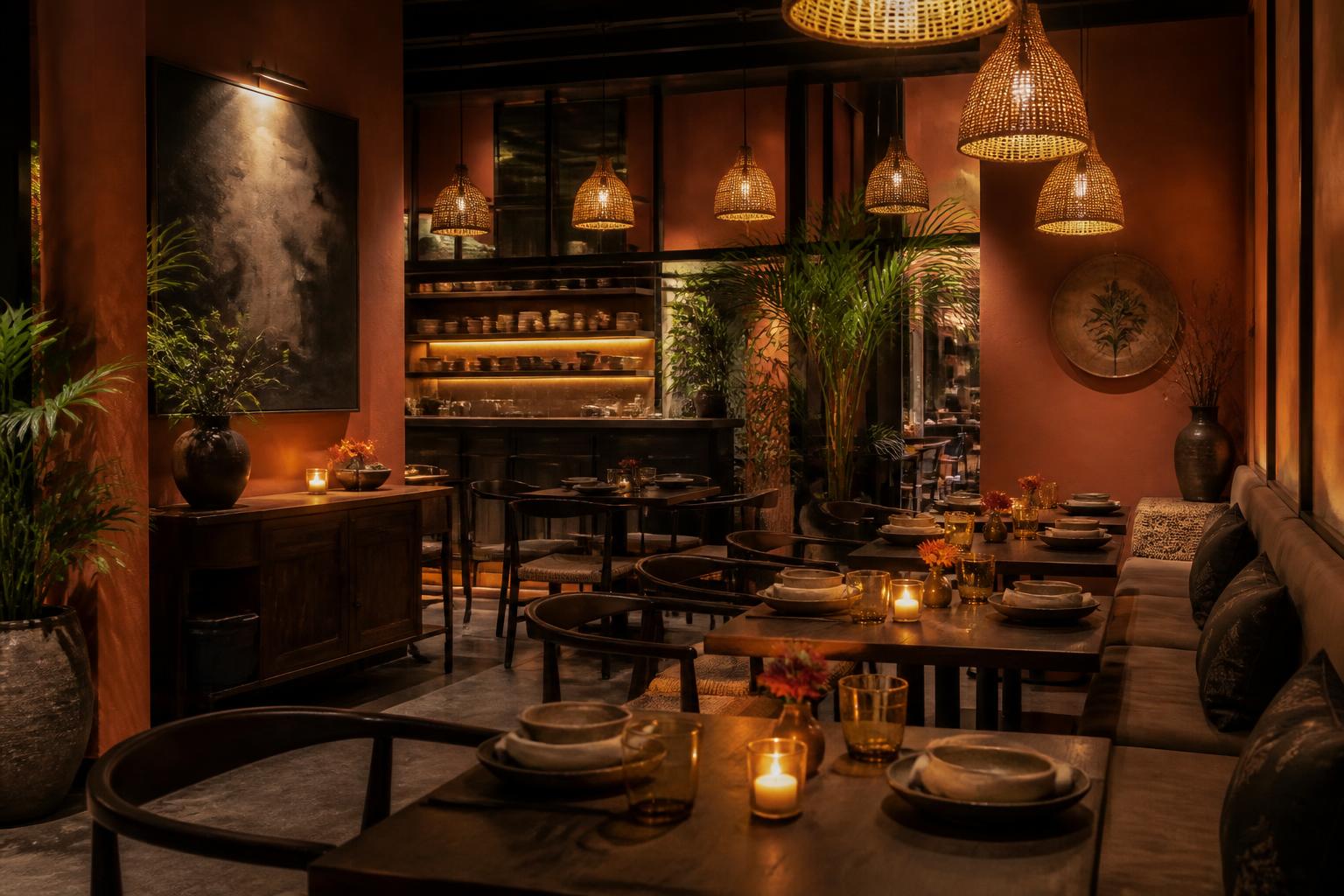 The dining room at Saigeoul
